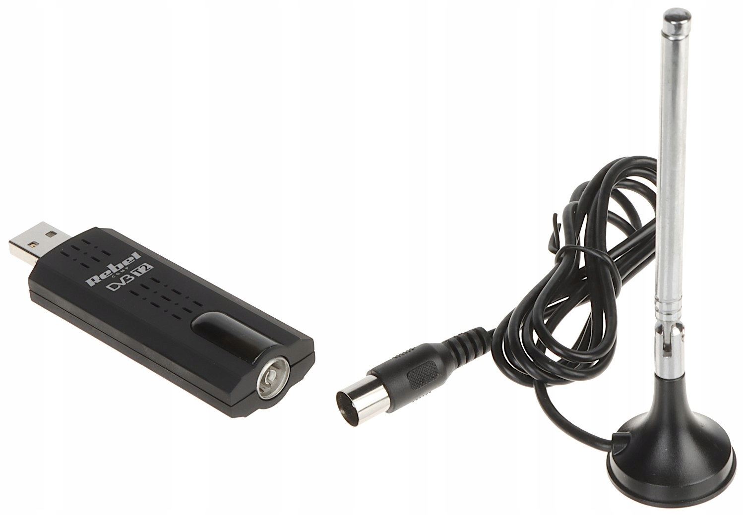 TUNER CYFROWY USB DVB-T / DVB-T2 / DVB-C REBEL Producent Rebel