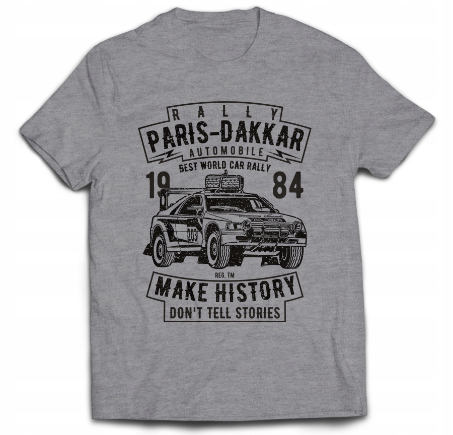 

Tshirt Wyścigi Paryż Dakkar Samochody Auta 4XL
