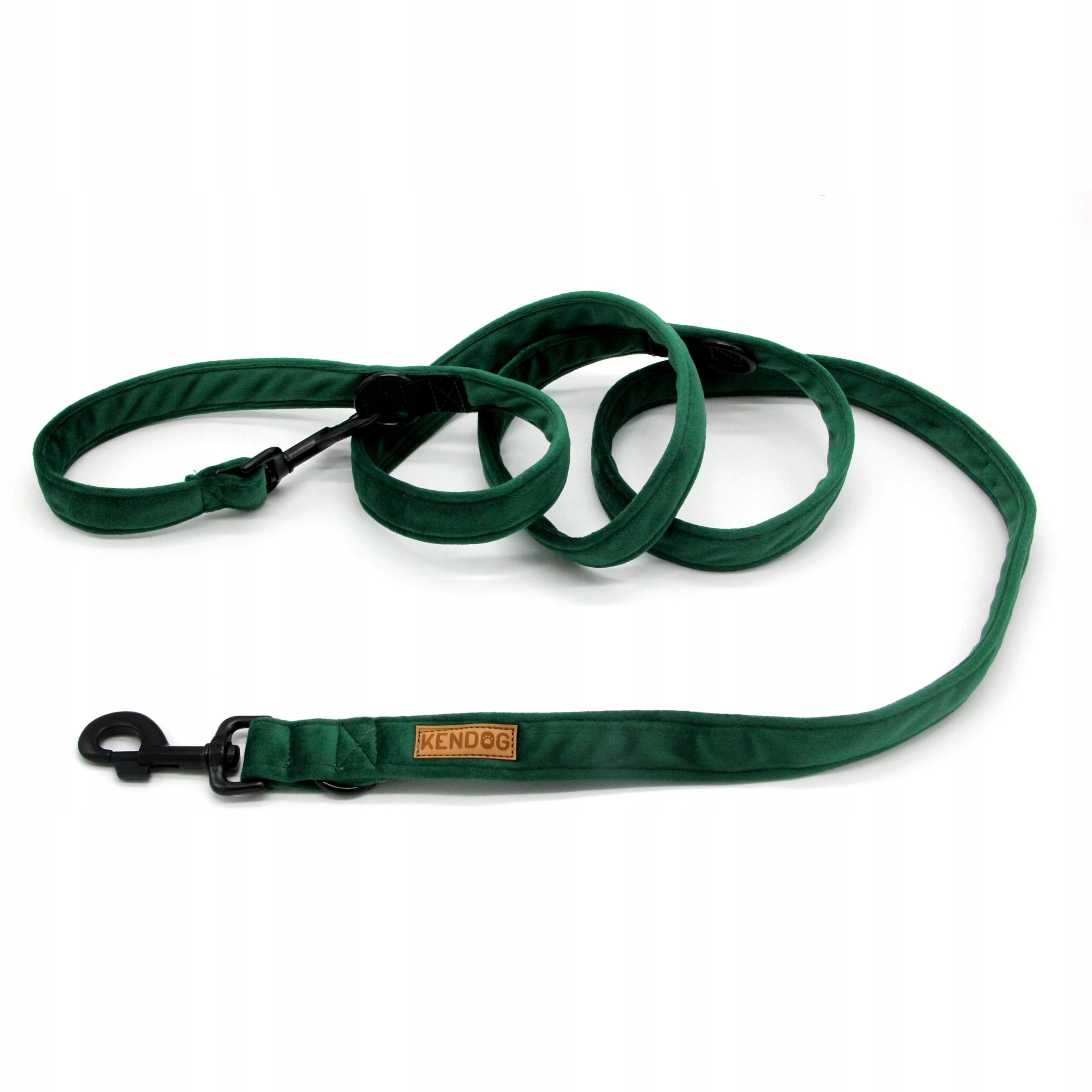 KenDog Vodítko pro psa přepínací Velvet Green 200 cm