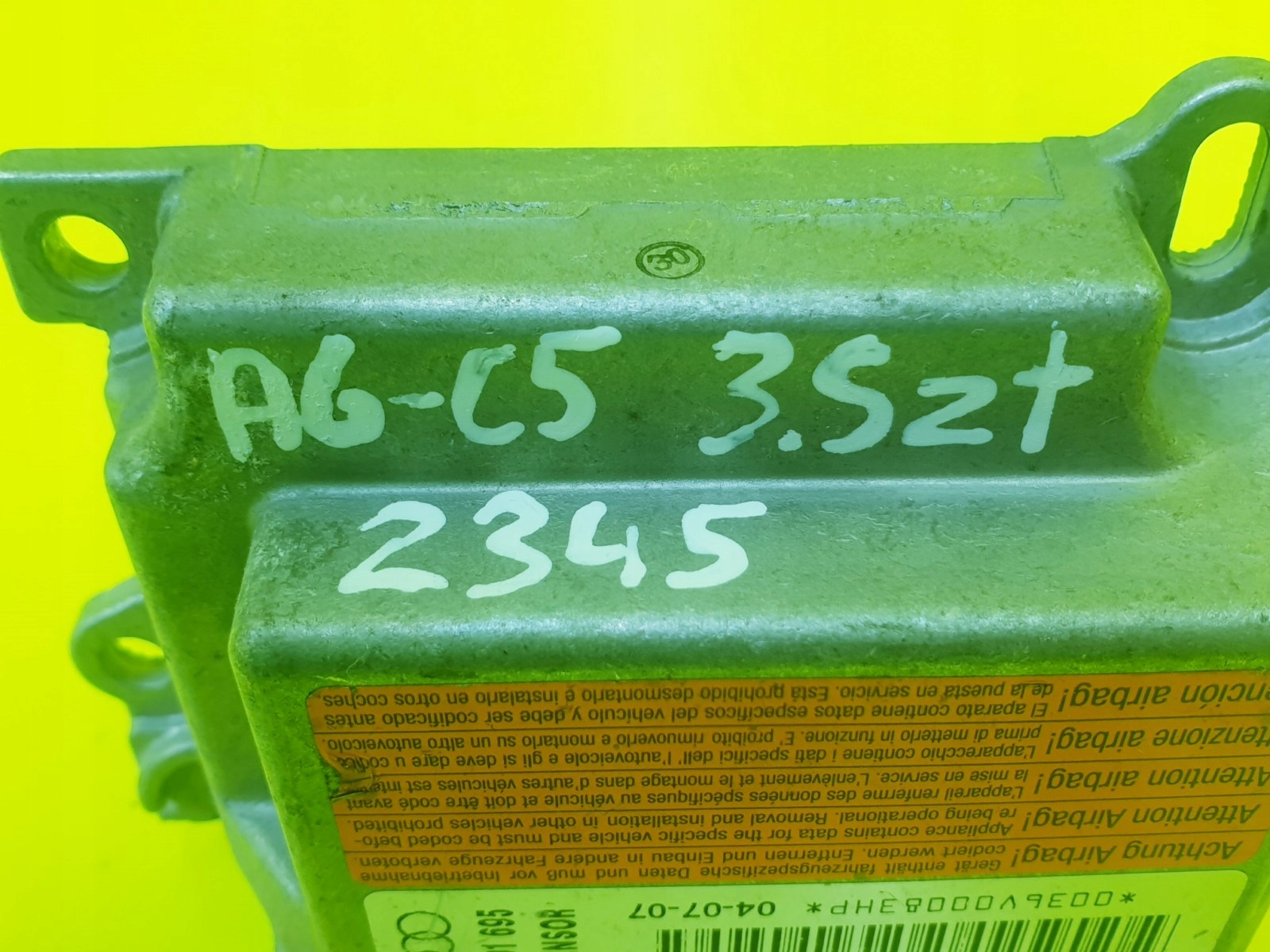 модуль подушек Audi A6 C5 Allroad