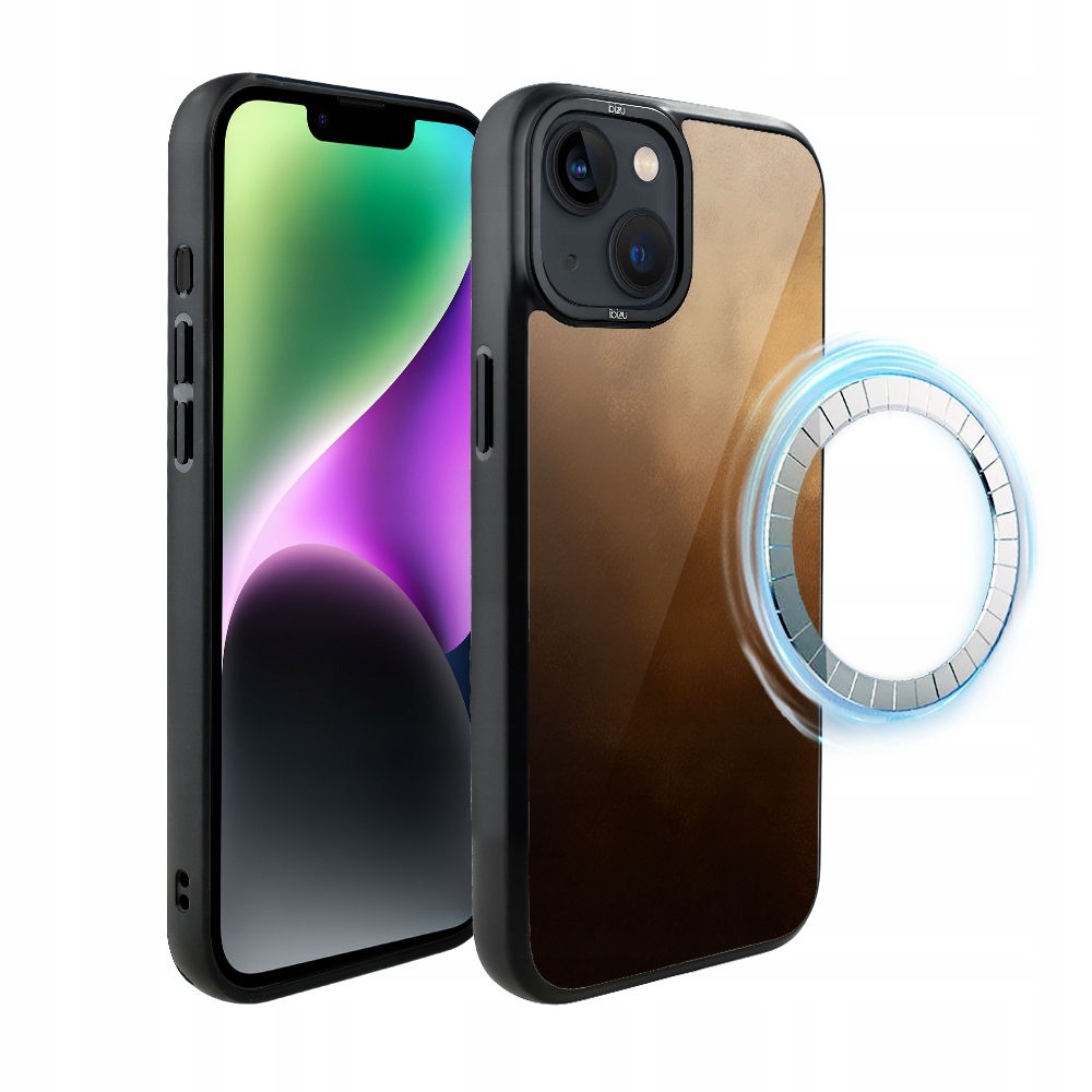 Matný Pouzdro Ibizu DropGuard pro iPhone 14 Plus s MagSafe, barva Pouštní bouře