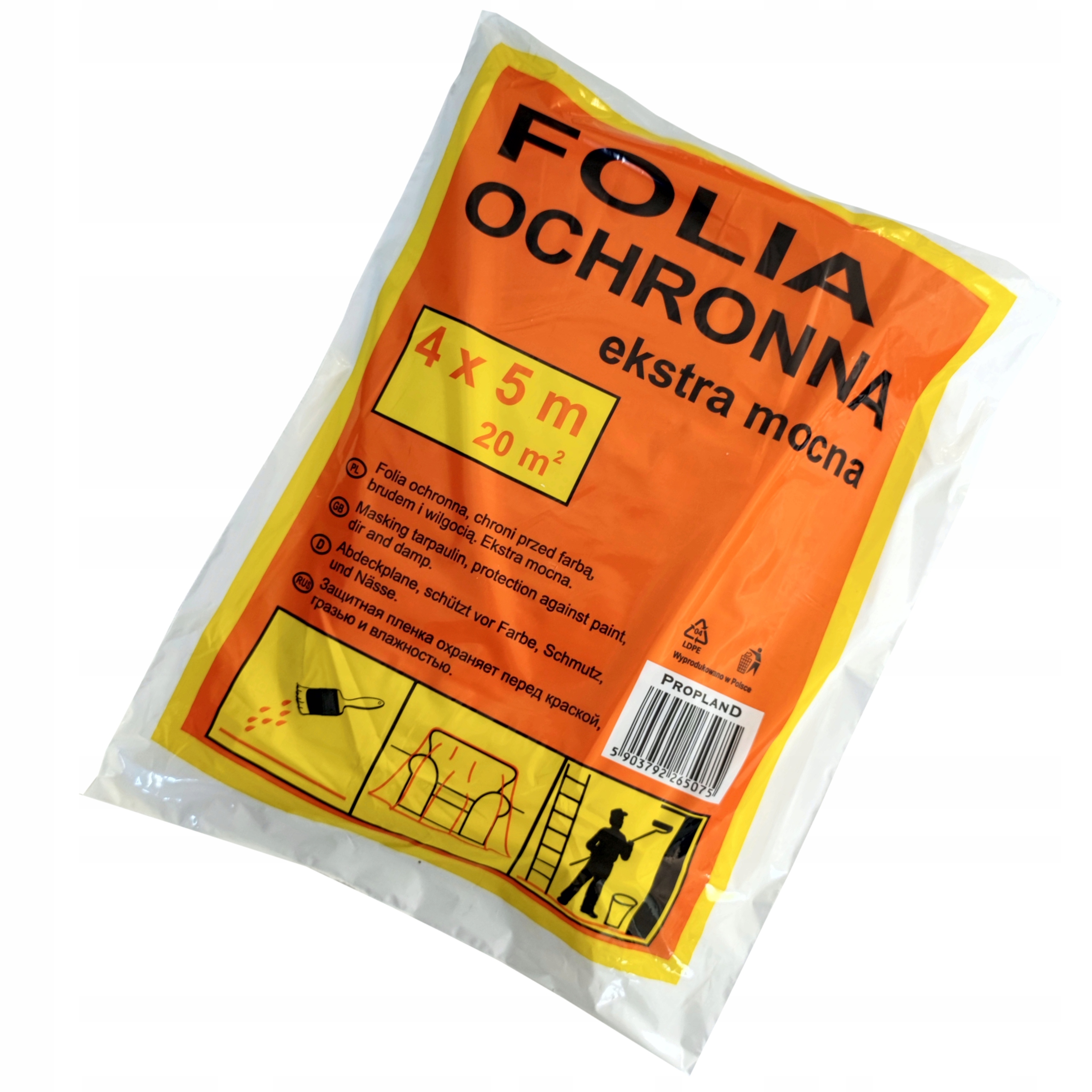 

Folia Malarska Ochronna Erg-bet 4x5 Extra Mocna