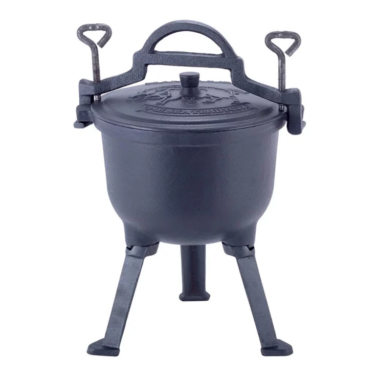 Kociołek żeliwny na ognisko emaliowany 15l Zilner