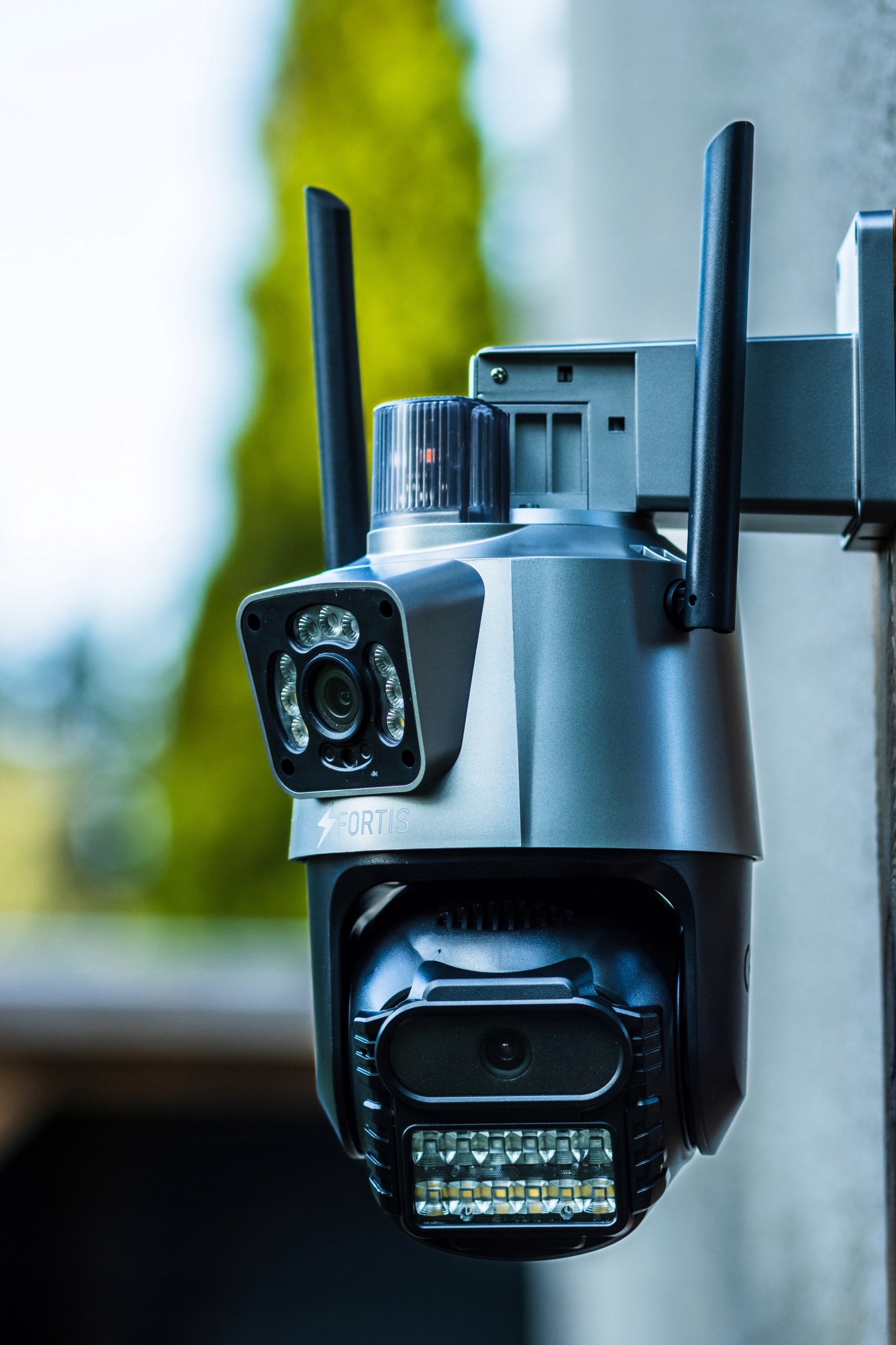 PODWÓJNA KAMERA 2W1 ZEWNĘTRZNA OBROTOWA IP WIFI FULL HD+ DO MONITORINGU Rodzaj zewnętrzna