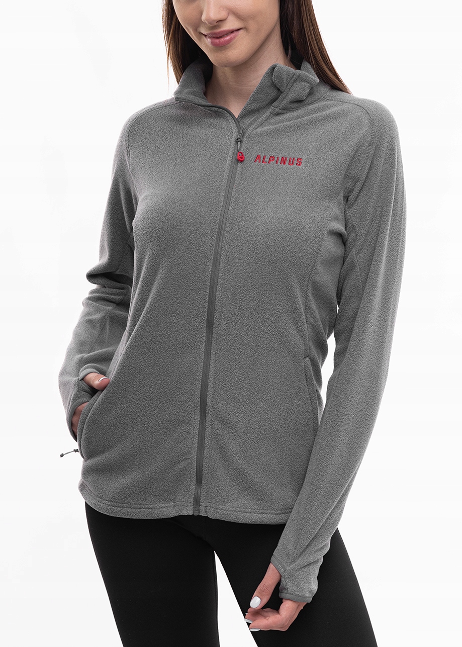 Alpinus mikina s fleecová mikina rozepínací sportovní Lucania, velikost XL