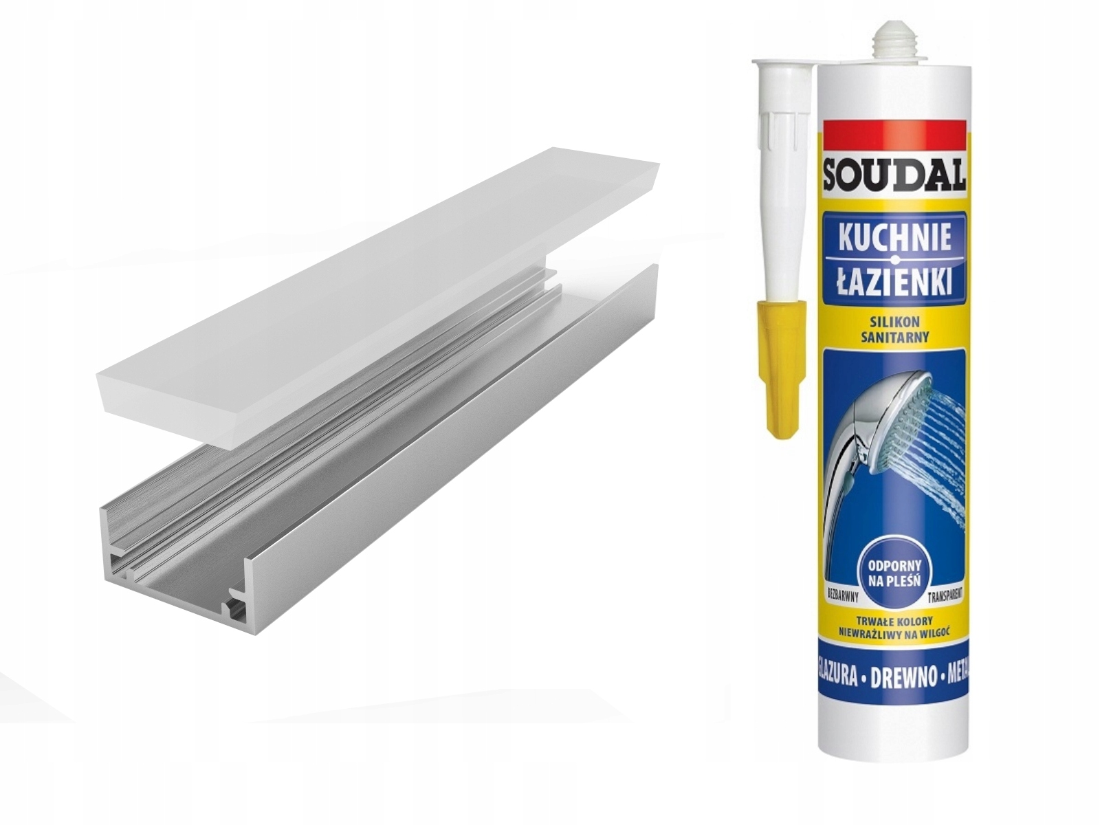 KLOSZ C5 DO PROFILU WODOODPORNEGO P11-1/2 IP67 2M Kod producenta Klosz do profilu LED P11-1 P11-2 P11-3 2m