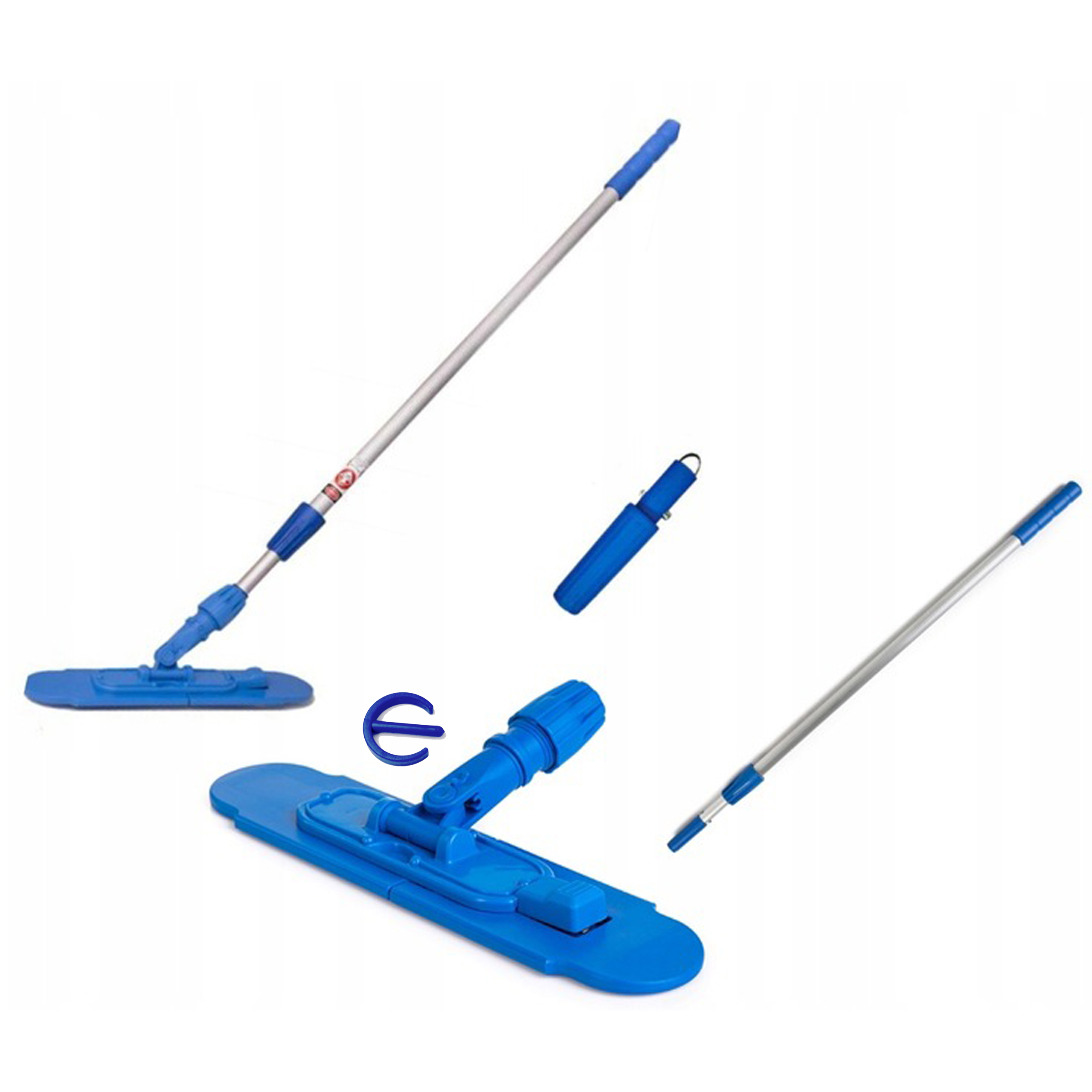 Levně Raypath Hůl Na Mop Teleskopická Tyč Mop Na Polštáře Kompletní Sada