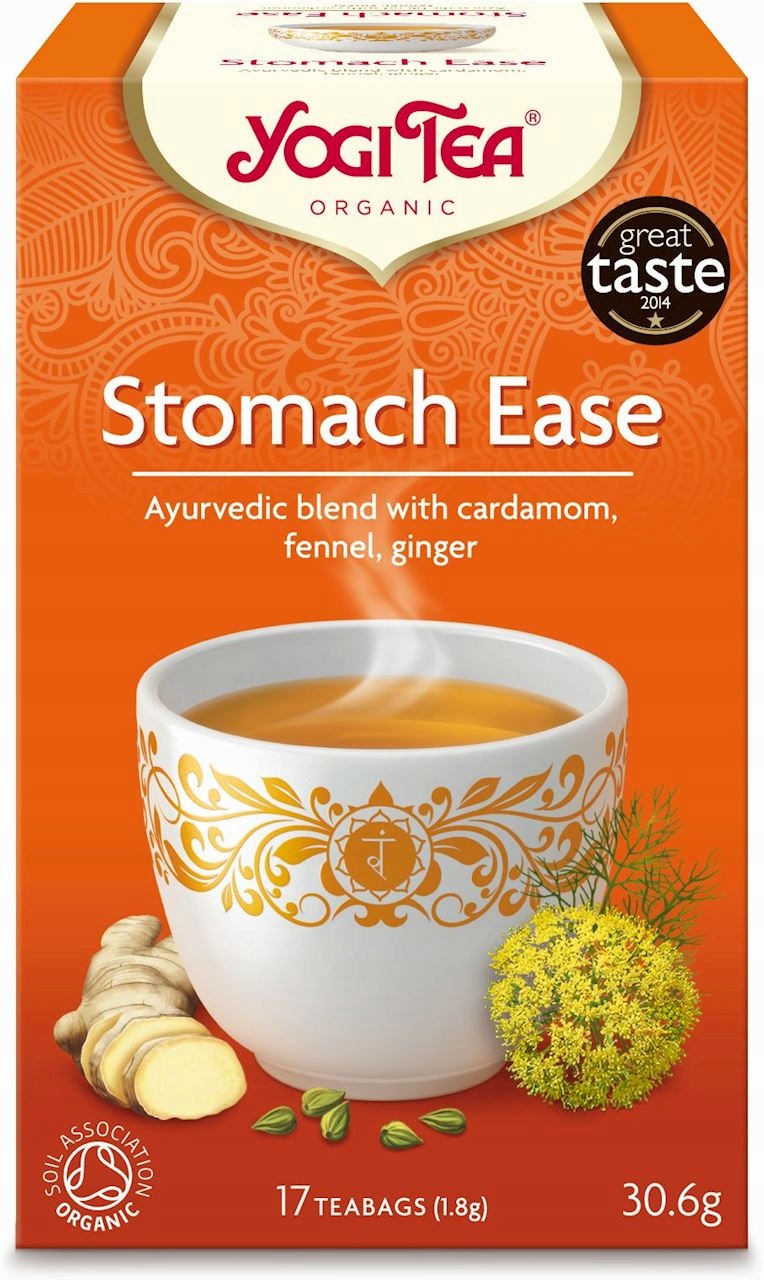 Levně Yogi Tea Čaj na trávení (stomach ease) Bio (17 x 1,8 g) 30,6 g