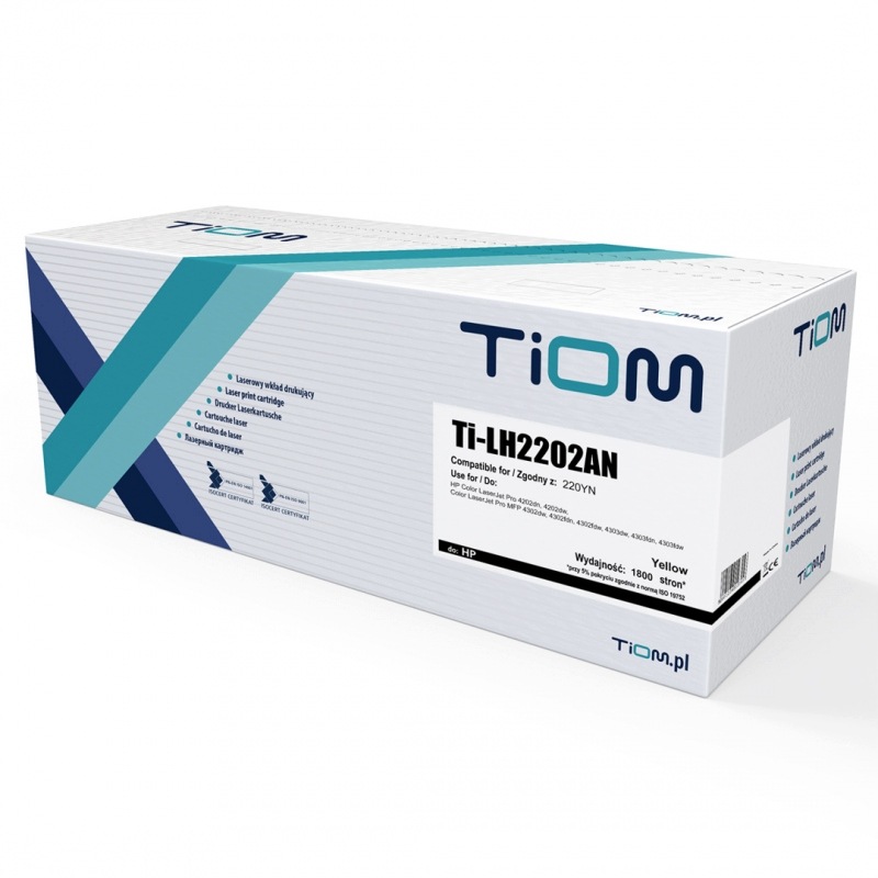 Toner Tiom do Hp 220YN W2202A 1800 str. yellow