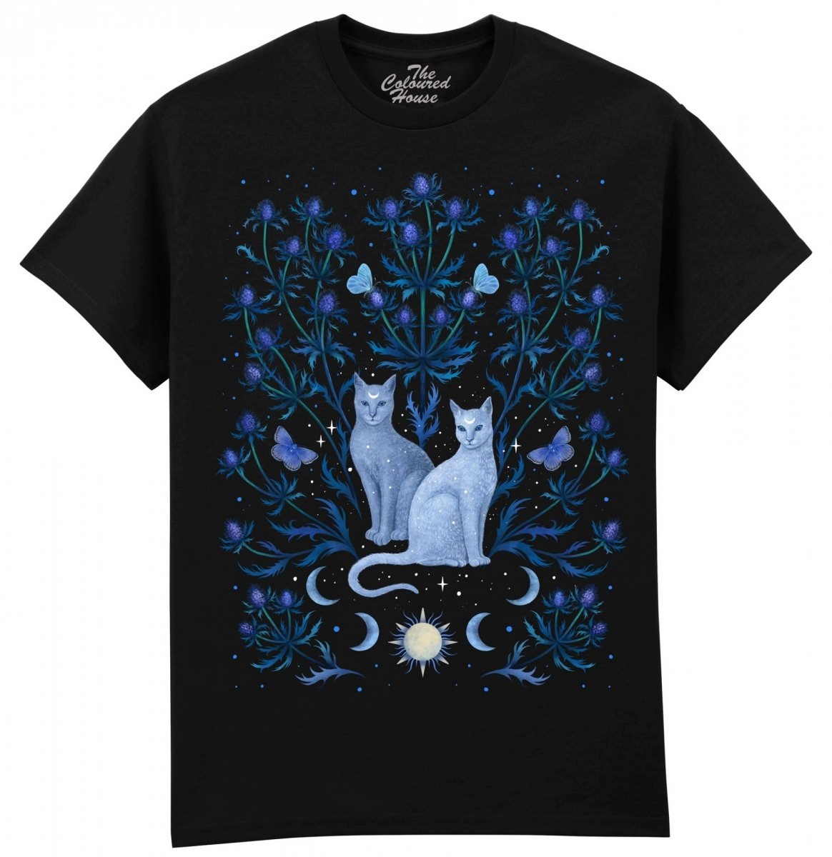 Tričko s kočičkami Blue Thistle Cats Tch 2XL