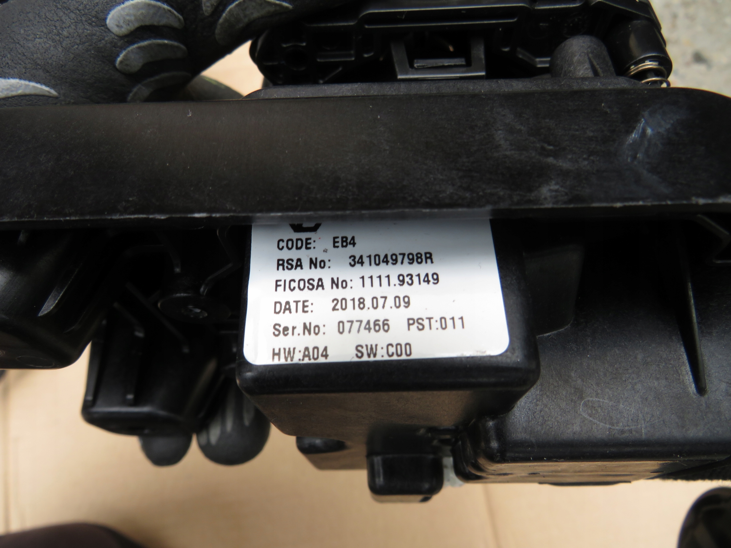 WYBIERAK BIEGOW 341049798R RENAULT Gearbox type Automatic