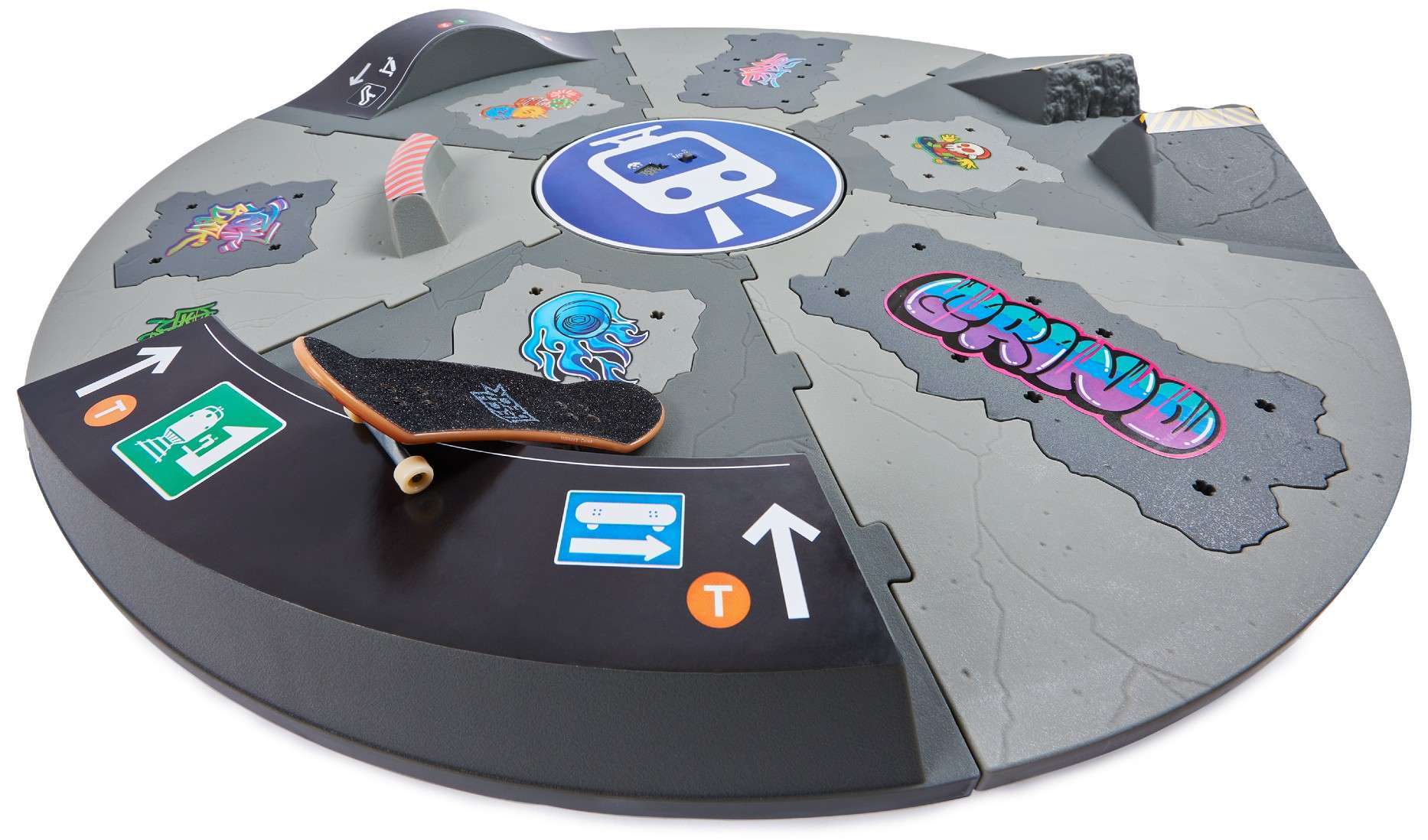 TECH DECK DUŻA OBROTOWA RAMPA SHREDLINE 360 + DESKOROLKA THANK YOU Rodzaj fingerboard