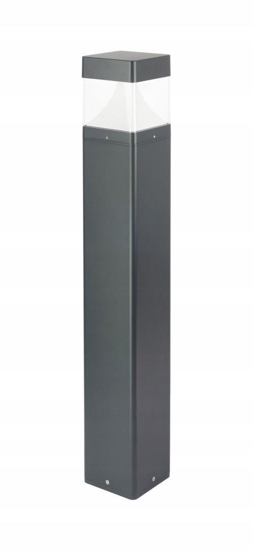 Lampa Led ogrodowa antracyt Nowoczesny słupek do ogrodu podjazd 100cm IP65
