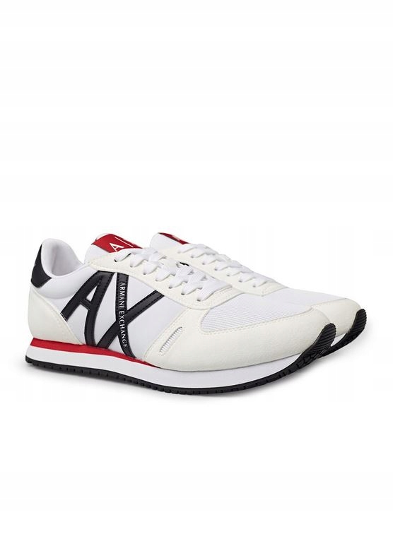 Armani Exchange buty XUX017 XCC68 K488 Kolor biały Rozmiar 45