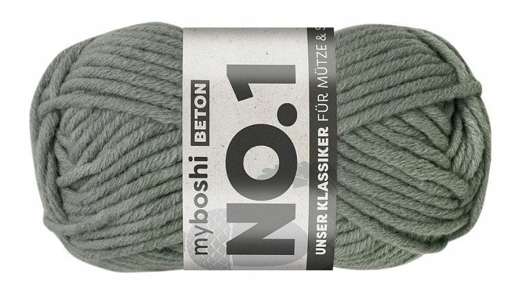 włóczka Myboshi kol. 197 beton