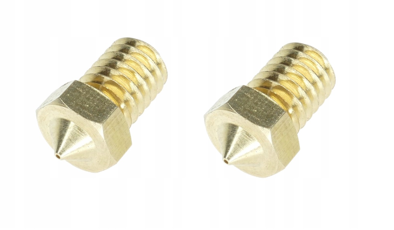 

Dysza Do Drukarki 3D 1.75/0.4 mm E3D V5 2 Sztuki