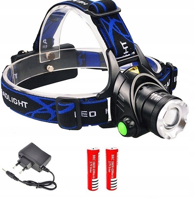 

Latarka Czołowa Led Zoom Cree XM-L T6 Czołówka