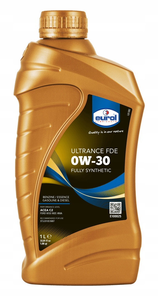 

Eurol Ultrance Fde 0W30 C2 1L Ford WSS-M2C950-A