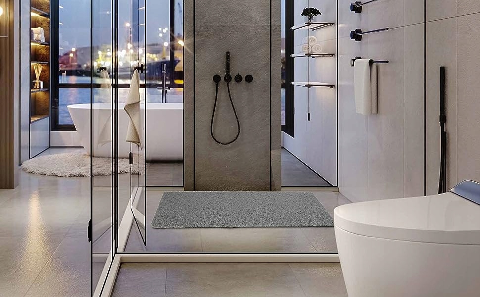 MATA ŁAZIENKOWA PRYSZNICOWA SZYBKOSCHNACY 80×80CM Kształt kwadrat