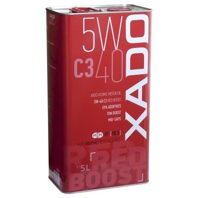 Xado Atomic Oil Red Boost 5W40 C3 5L