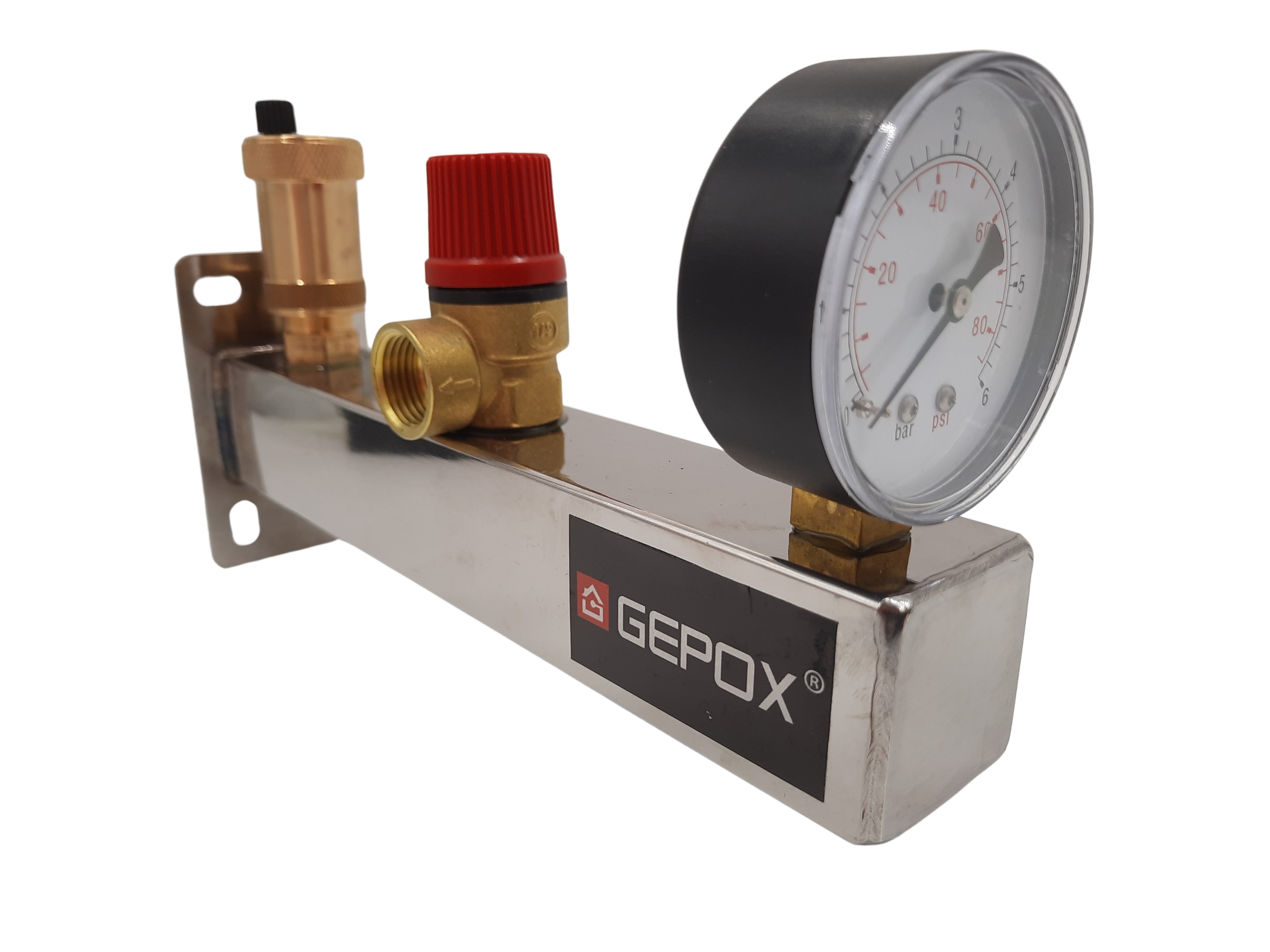 GRUPA BEZPIECZEŃSTWA NIERDZEWNA DO CWU 6 BAR INOX