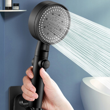 SŁUCHAWKA PRYSZNICOWA OSZCZĘDNA Z 5 FUNKCJAMI loft Linia aog01