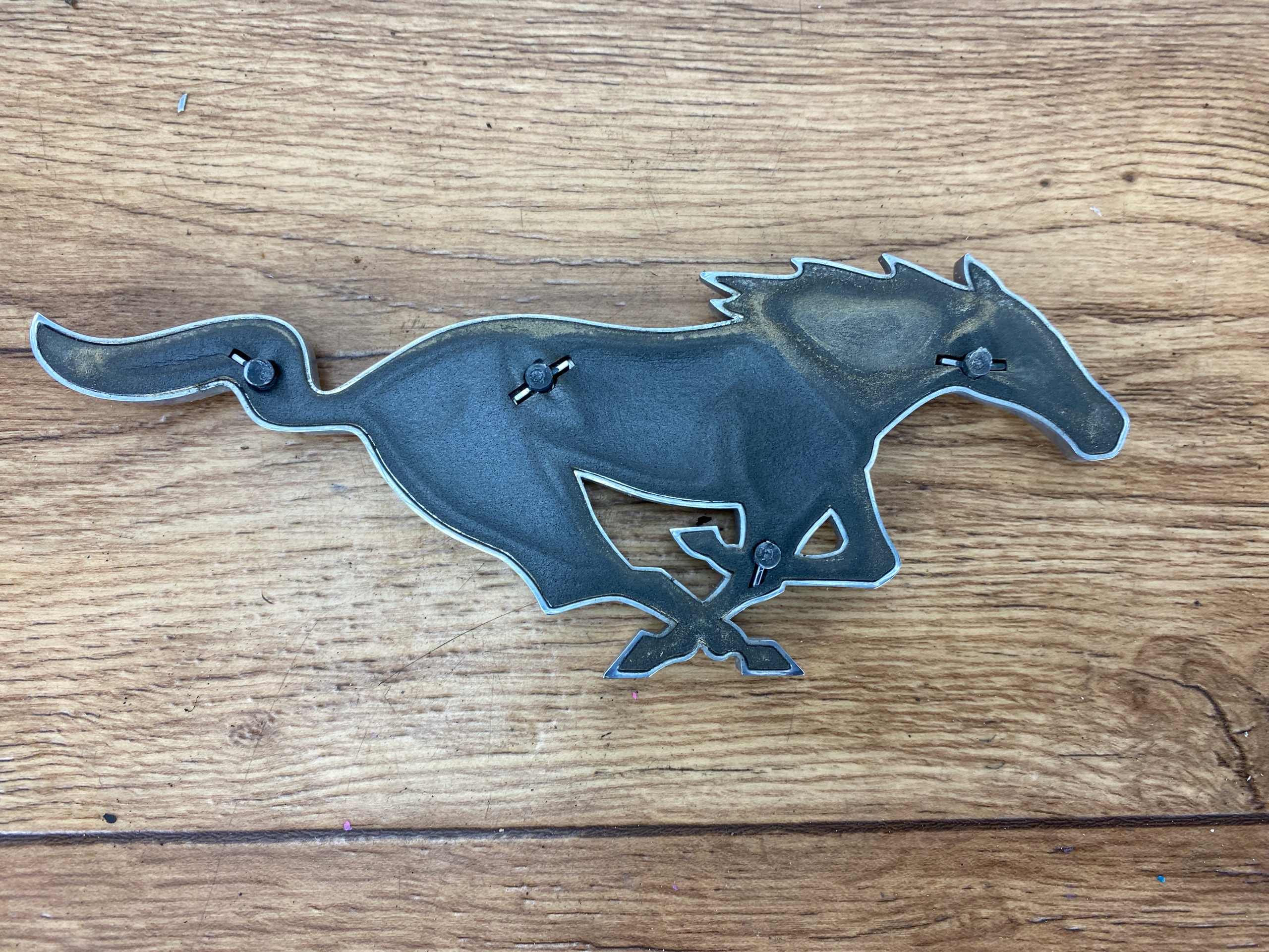 logo bonnet Ford Mustang VI 2015+