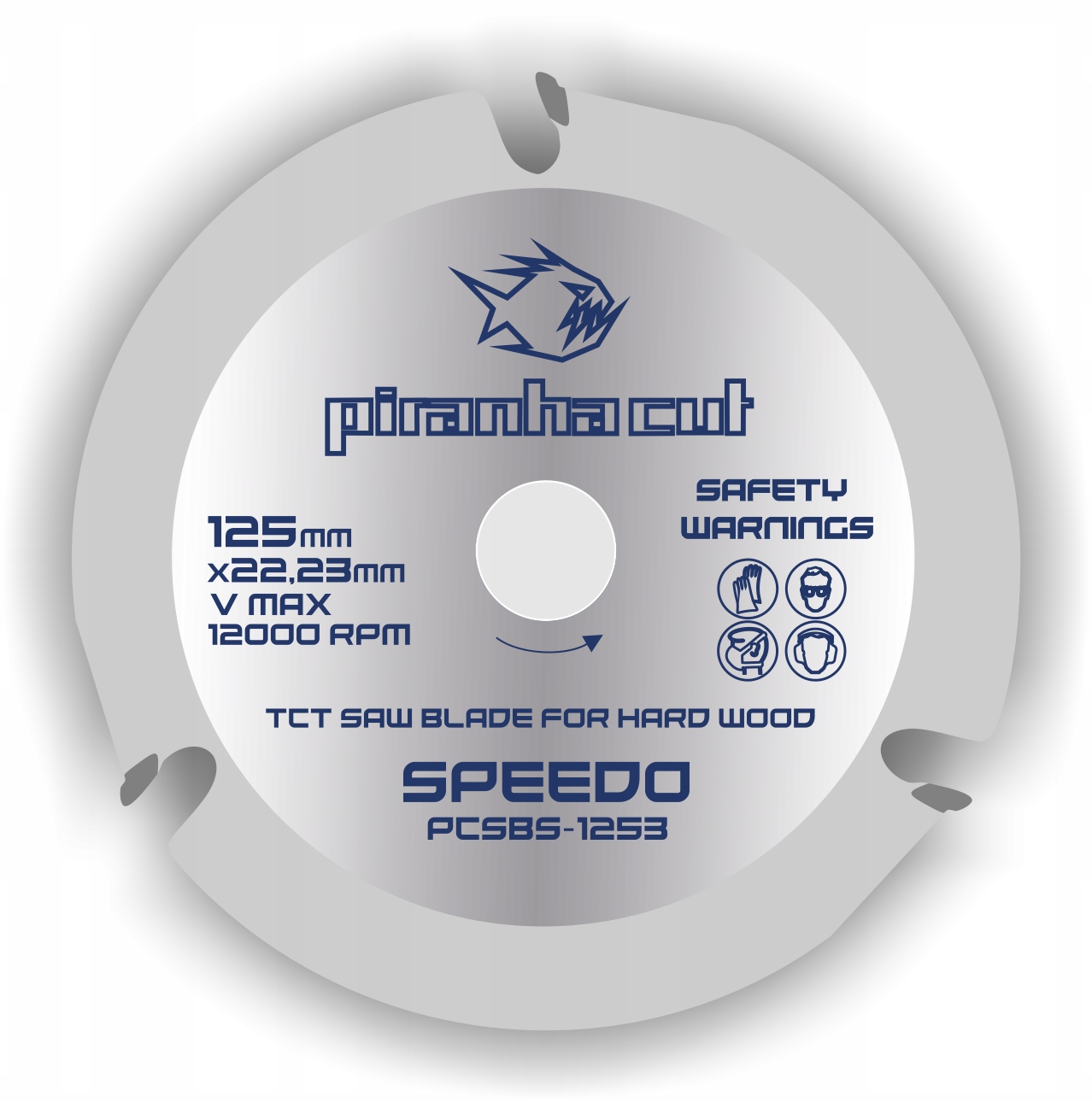 

Tarcza do cięcia drewna na szlifierkę Speedo 125MM