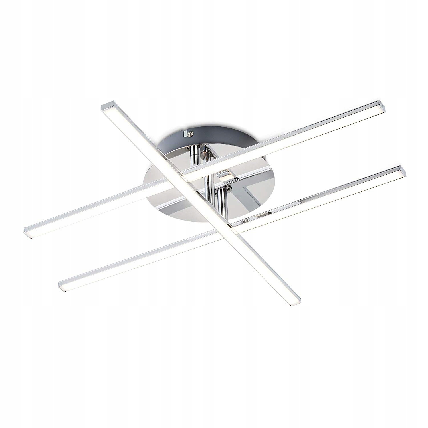 LAMPA SUFITOWA - LED - CHROM - POKÓJ - KUCHNIA