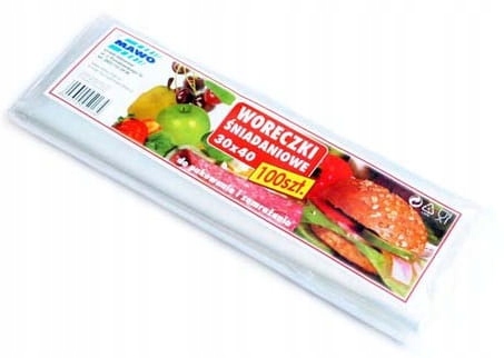 

Woreczki Do Żywności 30X40 A30 Mawo