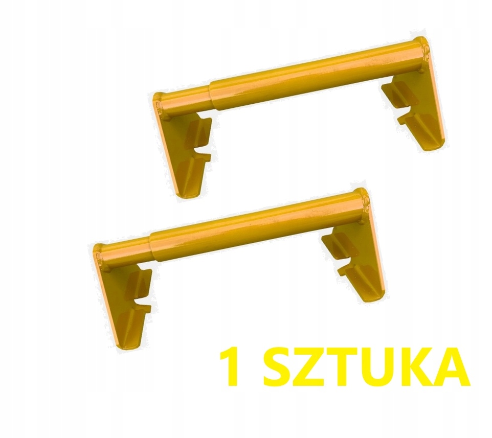 Žlutý Stoper Klín Pod Kolo 1 Kus Roztahovací Lohr Silniční Pomocník Autopřepravník