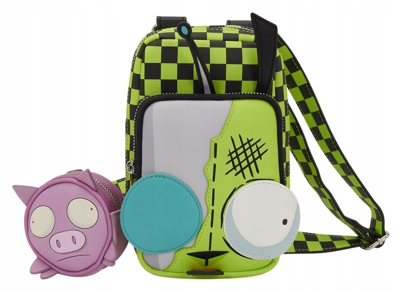 Nickelodeon by Loungefly Crossbody taška Invader Zim Gir na telefon