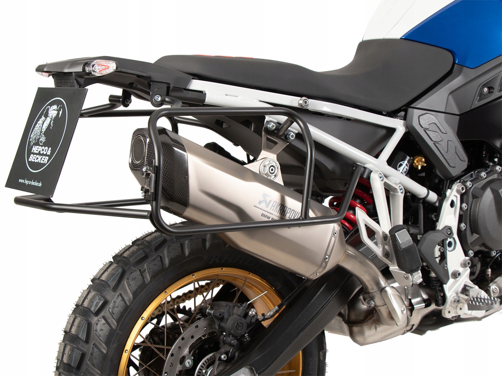 Bočný rám Cutout čierny pre kufre Xplorer Cutout 40/37 pre Bmw F 900 Gs