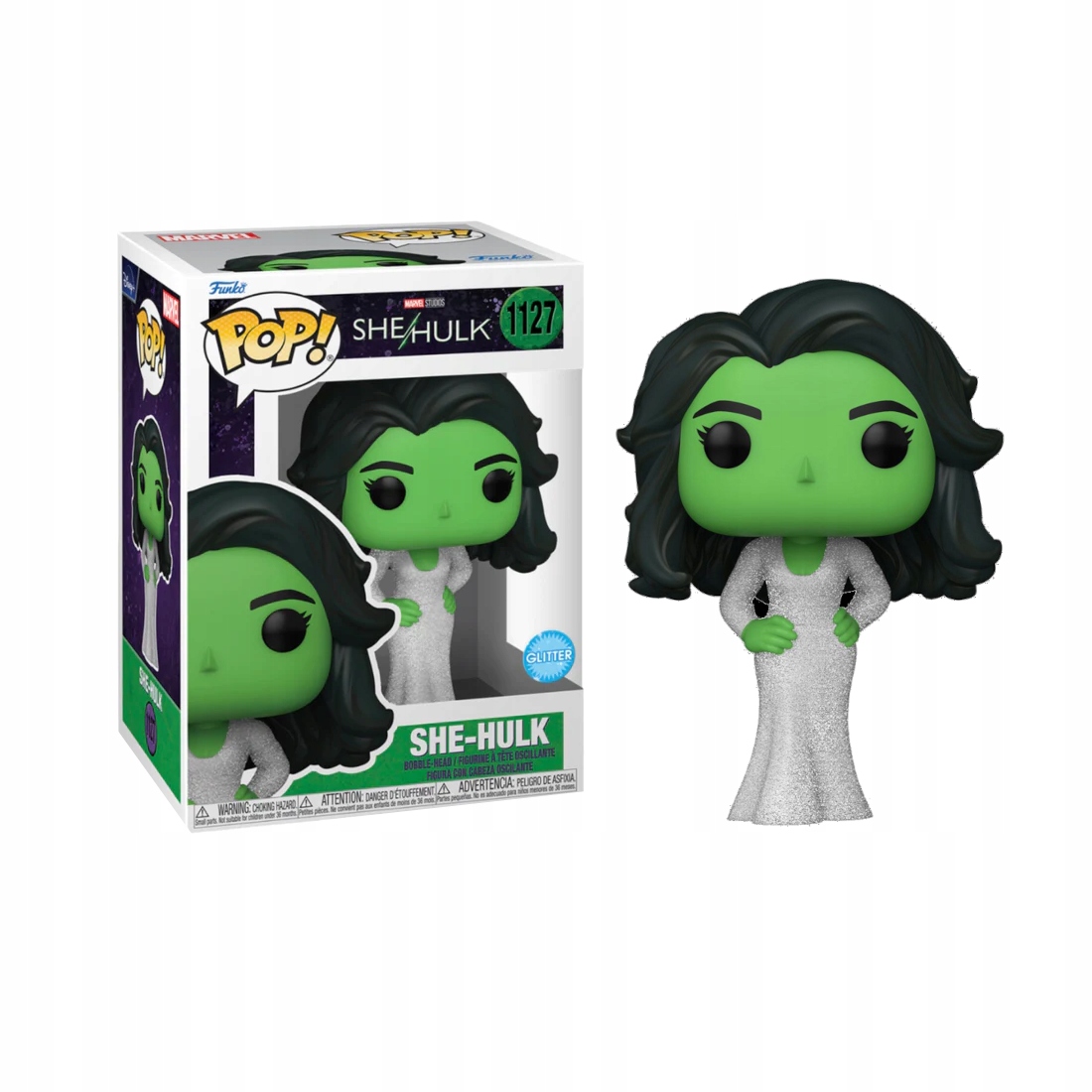 Figurka Funko Pop! Marvel Studios She-Hulk Glitter Vinylová kolekce 1127