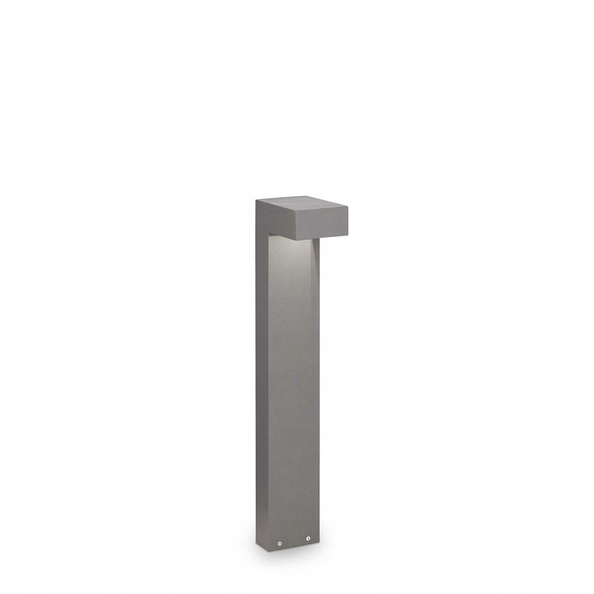 Vonkajšie stĺpikové svietidlo Ideal Lux Sirio PT2 Small Grigio 246970 GX53 1x