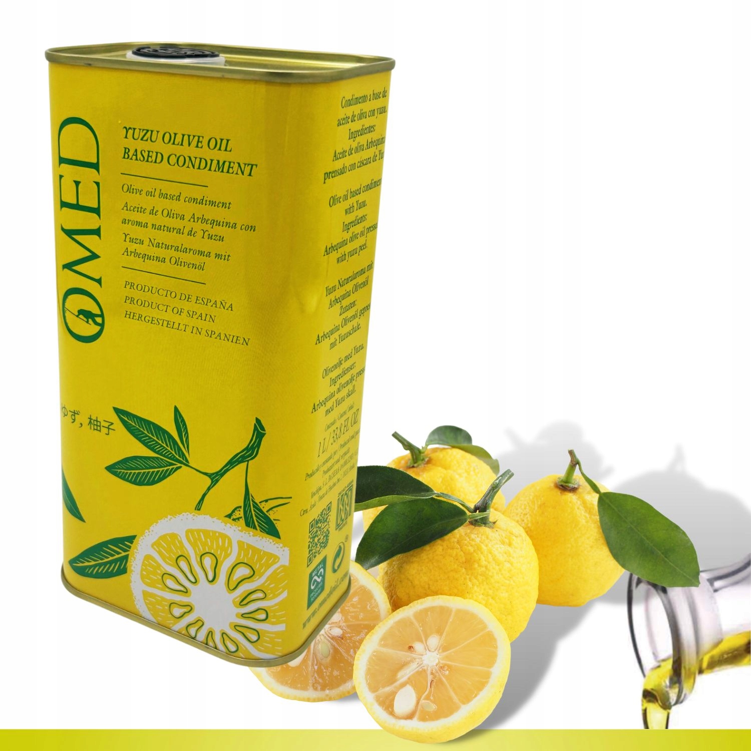 Oliwa z Yuzu O-Med Puszka 1000 ml