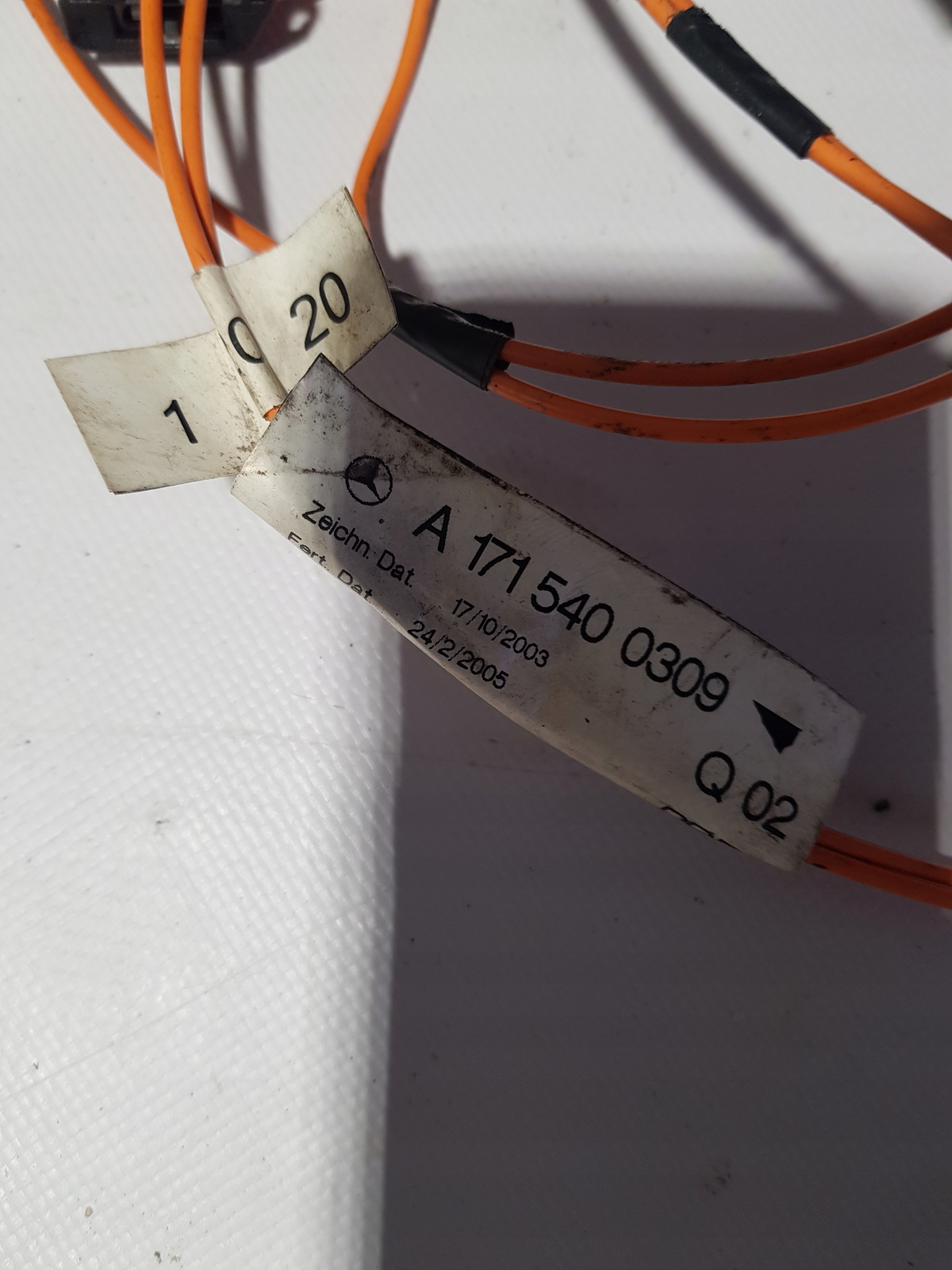 MERCEDES SLK R171 W171 KABEL SWIATLOWOD navigation devices