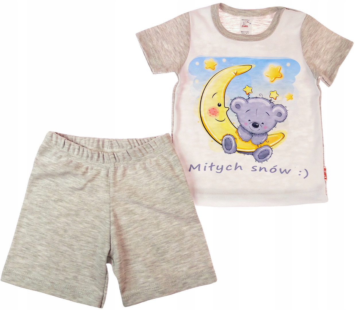 

Piżama piżamka Krótki Rękaw z napisami, 98 Klekle