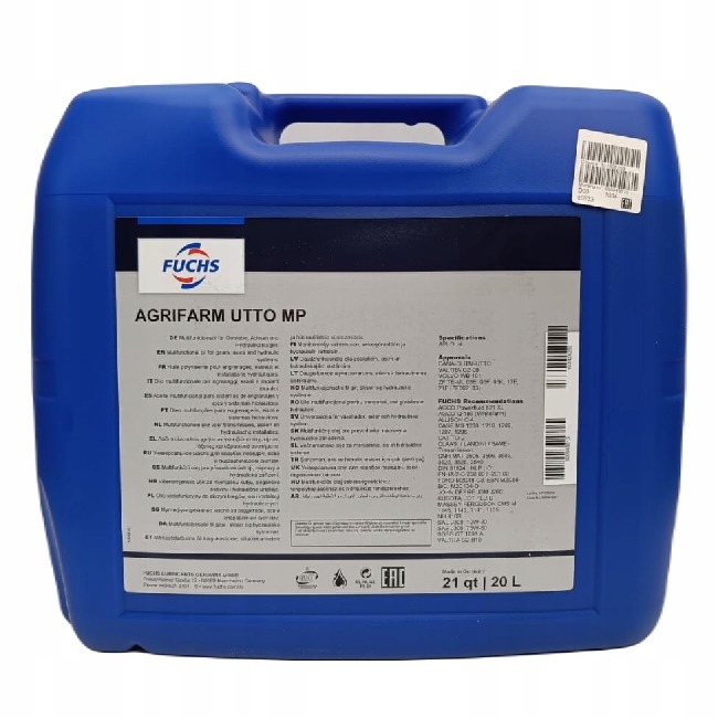 Fuchs Olej Agrifarm Utto Mp 20L