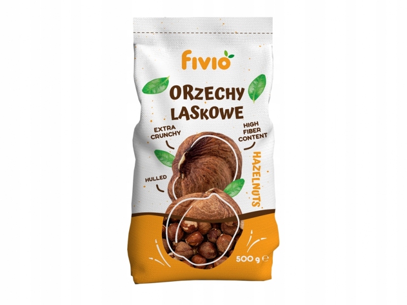 Levně Lískové Ořechy Loupané 500 g Fivio