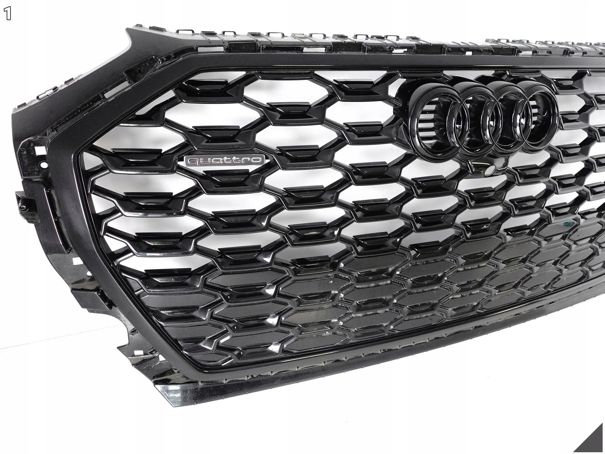 AUDI Q5 80F SPORTBACK S-LINE LIFT 20- GRILL ATRAPA PRZÓD CZARNY / BLACK Numer katalogowy części 80F853651