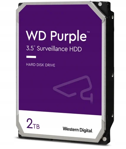 Pevný disk Wd Purple 2TB pre prácu 24/7 2000Gb Western Digital