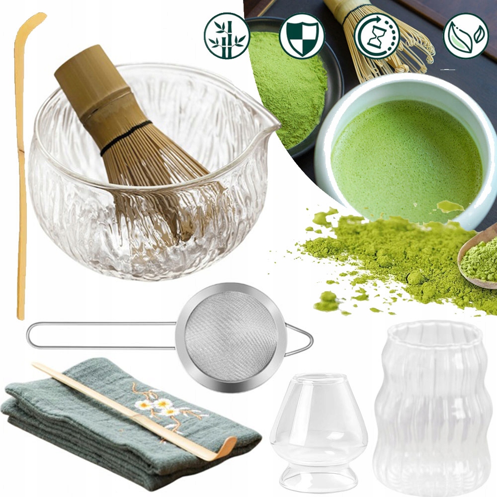 Sada Metliček Chasen Štětec Na Čaj Matcha, Keramická Miska Matcha