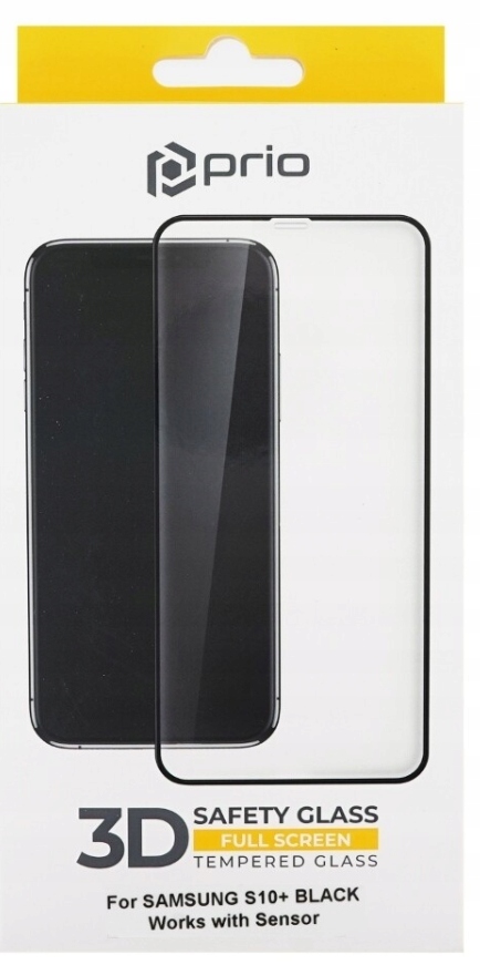 10 kusů Tvrzené Sklo 3D pro Samsung S10+ Plus