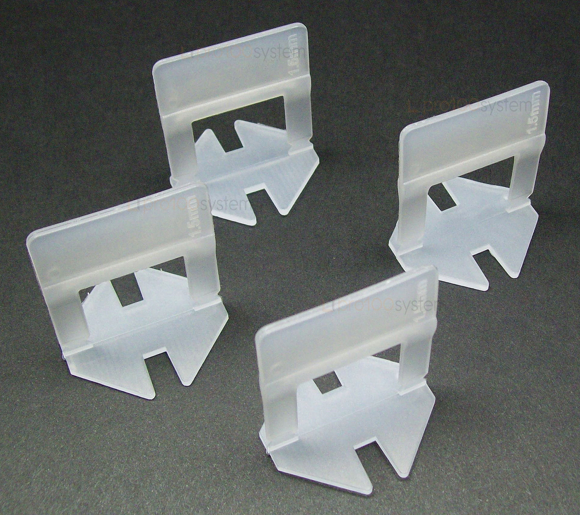 2 mm KLIPSY 100 SZTUK SYSTEM POZIOMOWANIA PŁYTEK Kod producenta KL/100-2