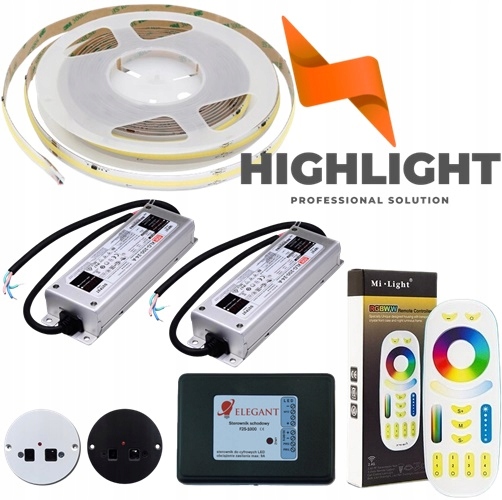 25m Schodiskový set F25 Led pásik Cob WS2811