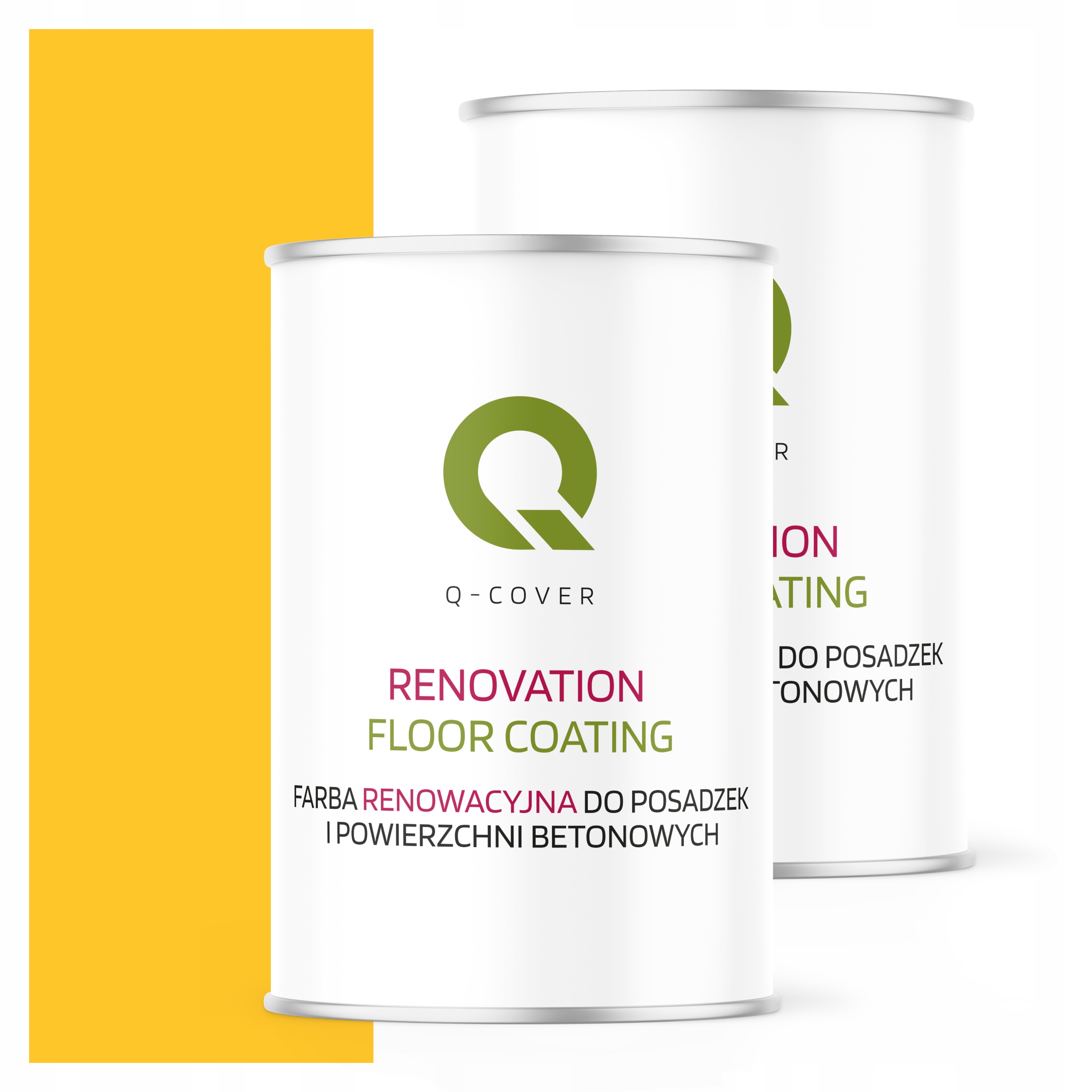 Ochranná farba na podlahy Renovačná žltá výstražná 1023 Polomatná