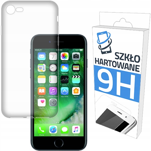 

Etui Slim + Szkło Hartowane do Apple Iphone 8