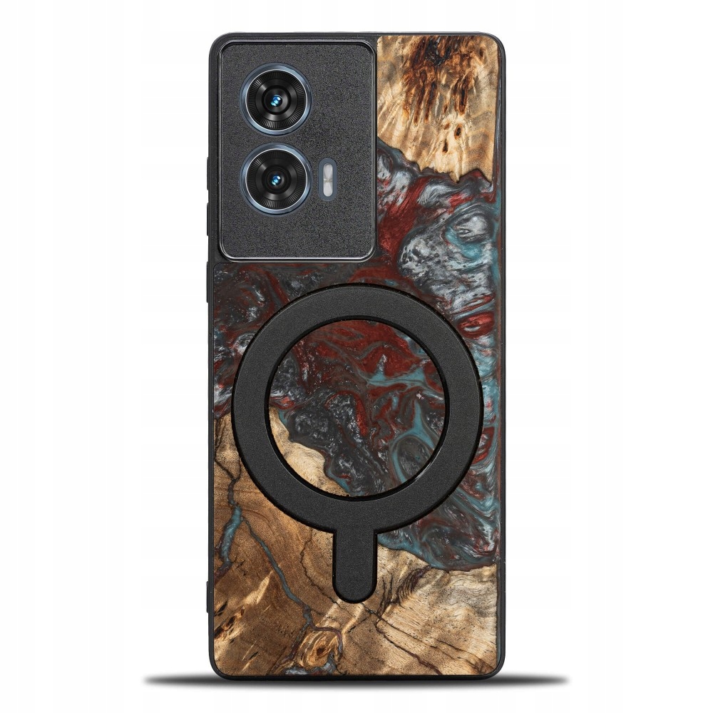 Pouzdro Bewood Unikátní pro Motorola Edge 50 Fusion Planety Pluto s MagSafe