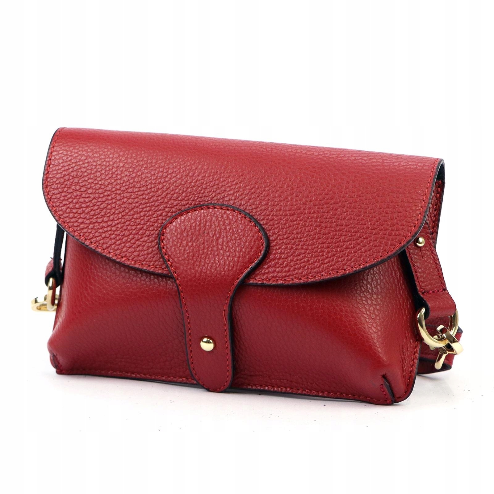 Dámská kabelka přes rameno kožená malá vínová na telefon Luka